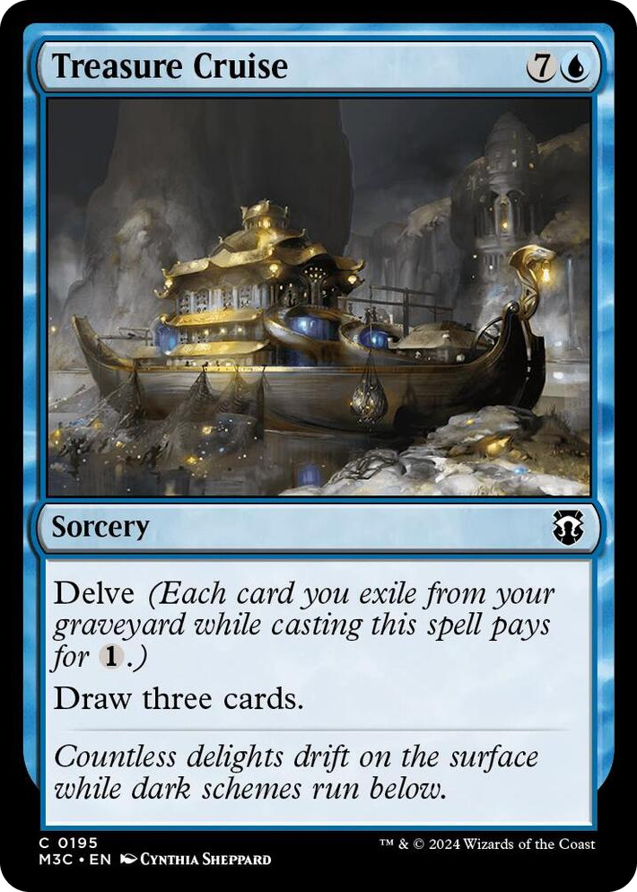 0195 Treasure Cruise C Commander: Modern Horizons 3