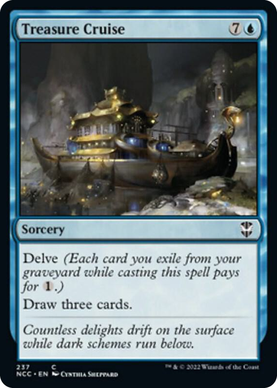 0237 Treasure Cruise C Commander: Streets of New Capenna