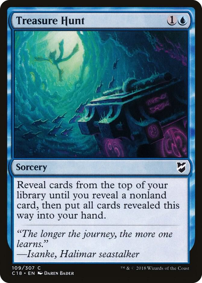 0109 Treasure Hunt C Commander 2018