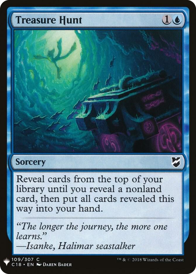 0109 Treasure Hunt C The List Reprints