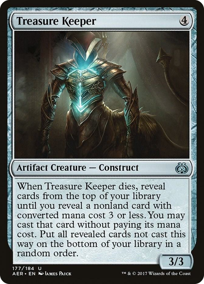 Treasure Keeper #177 U - Aether Revolt Pokemon card