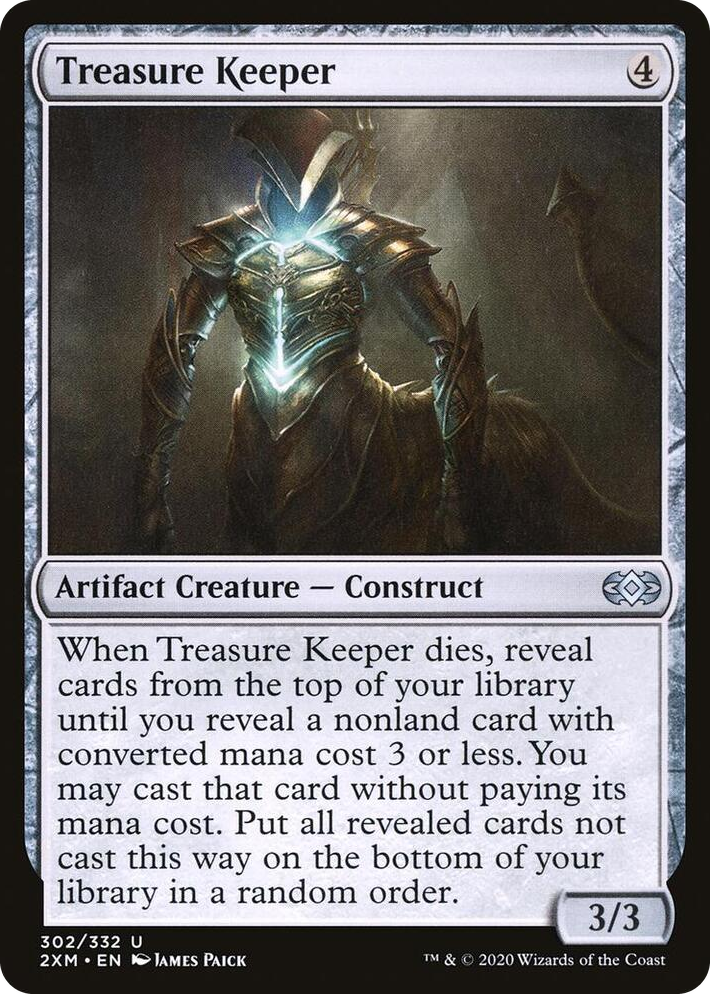 0302 Treasure Keeper U Double Masters