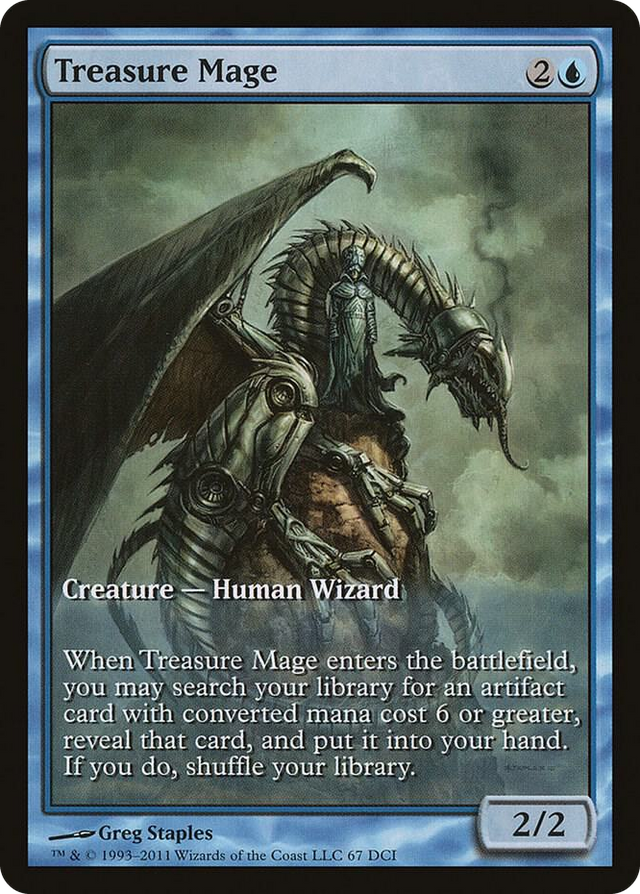 0067 Treasure Mage P Game Day & Store Championship Promos
