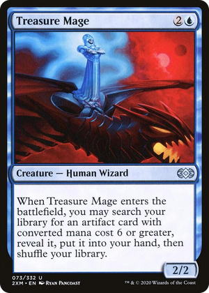 0073 Treasure Mage U Double Masters