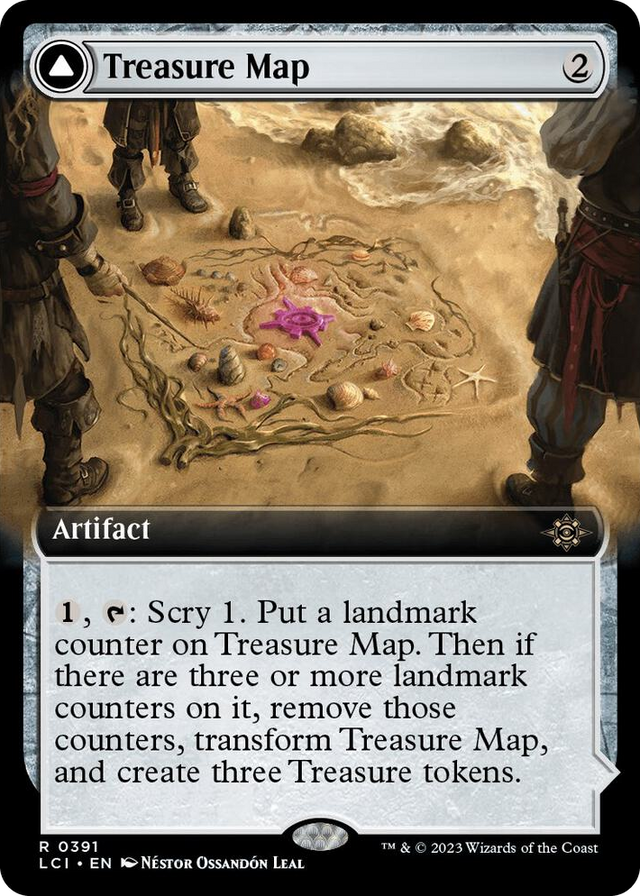 0391 Treasure Map (Extended Art) R The Lost Caverns of Ixalan