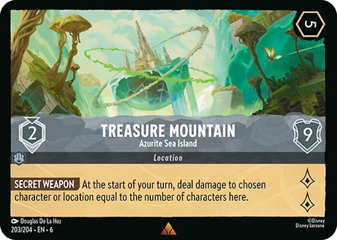 0203 Treasure Mountain - Azurite Sea Island Rare Azurite Sea