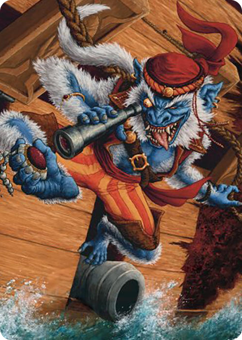 0040 Treasure Nabber Art Card S Art Series: Commander Masters