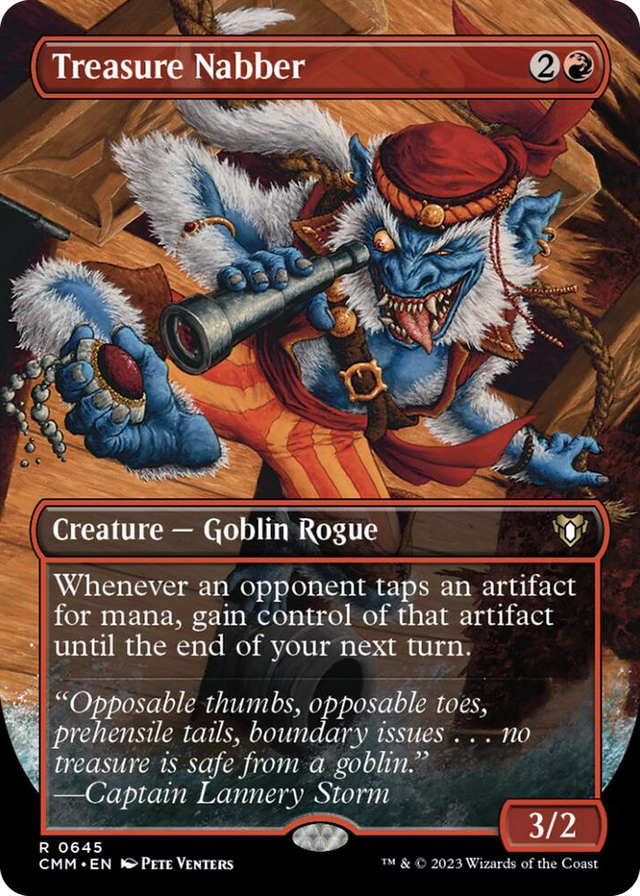 0645 Treasure Nabber (Borderless) R Commander Masters