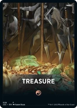 Treasure Theme Card #36 T - Jumpstart 2022 Pokemon card