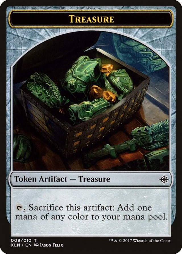 0009 Treasure Token (009) T Ixalan