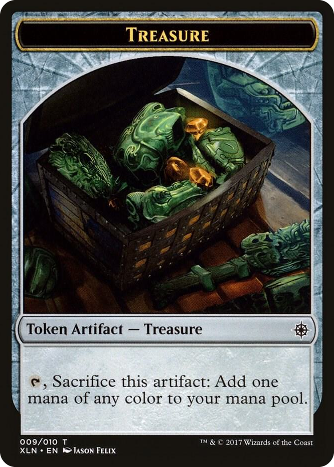 0009 Treasure Token (009) T Ixalan