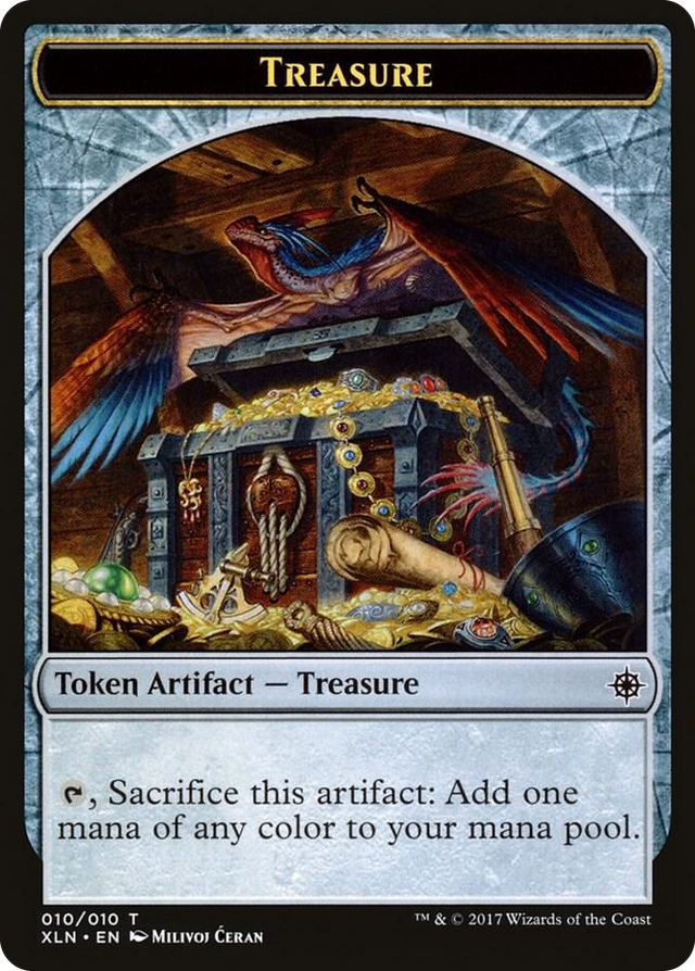 0010 Treasure Token (010) T Ixalan