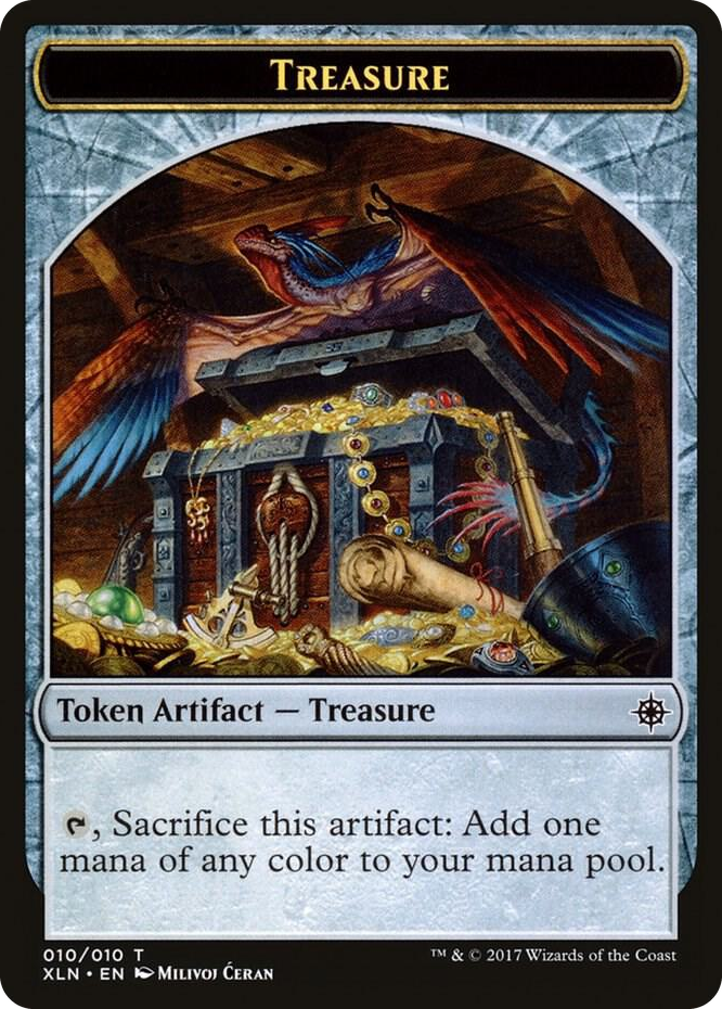 0010 Treasure Token (010) T Ixalan