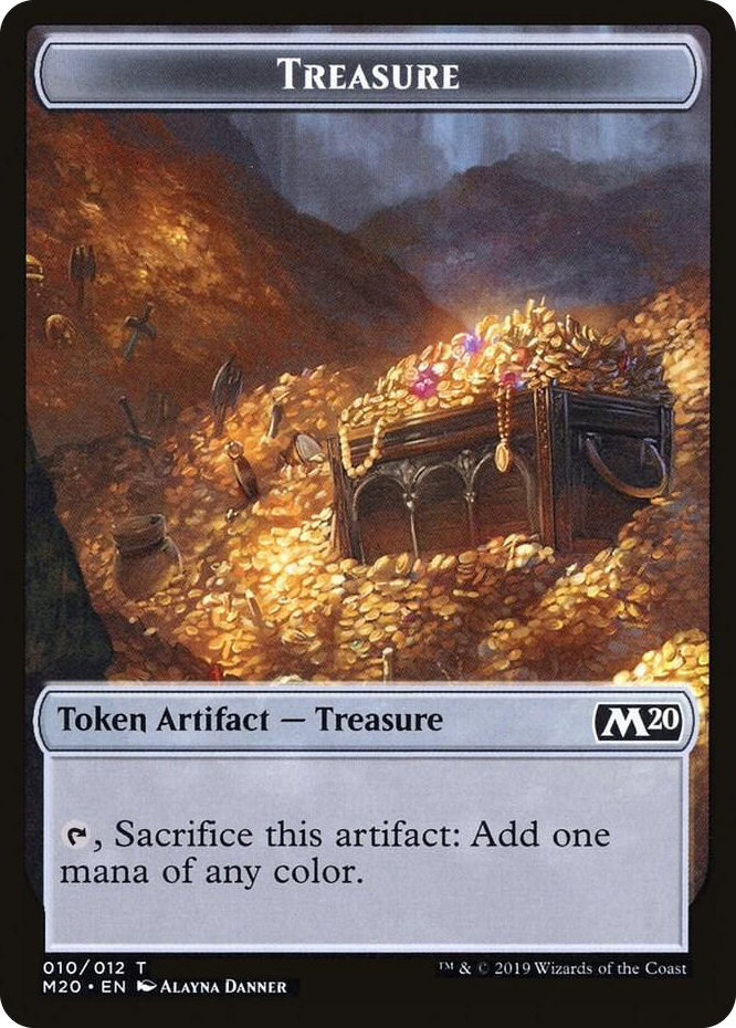 0010 Treasure Token T Core Set 2020