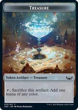 0013 Treasure Token (013) T Streets of New Capenna