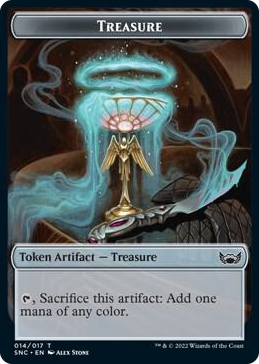 0014 Treasure Token (014) T Streets of New Capenna