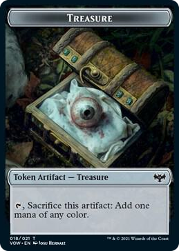0018 Treasure Token T Innistrad: Crimson Vow