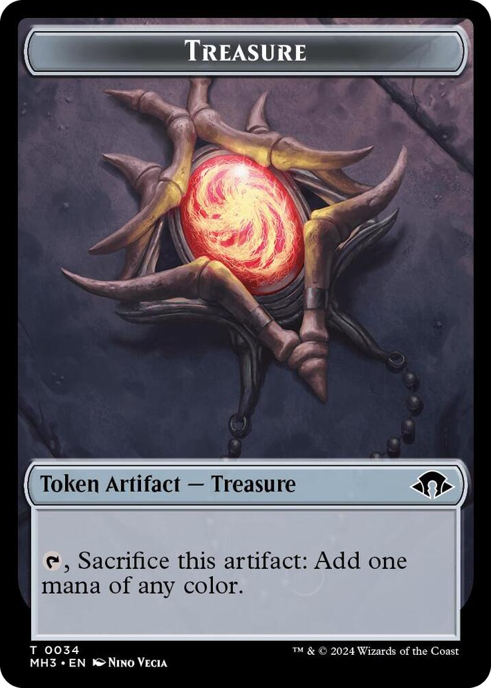 0034 Treasure Token T Modern Horizons 3