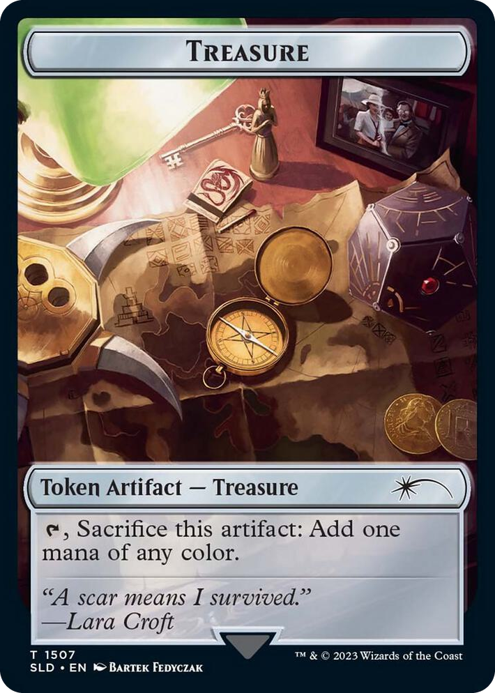 1507 Treasure Token (1507) T Secret Lair Drop Series