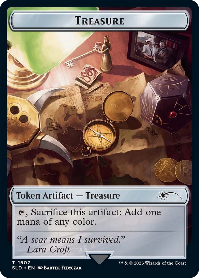 1507 Treasure Token (1507) T Secret Lair Drop Series