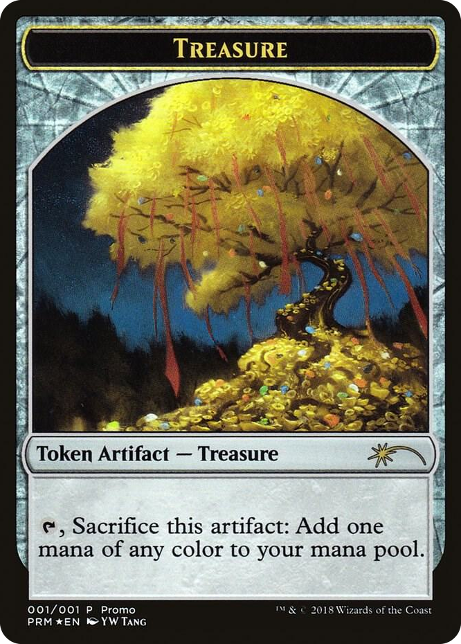 Treasure Token (2018 Lunar New Year Promo) #1 P - Unique and Miscellaneous Promos Pokemon card