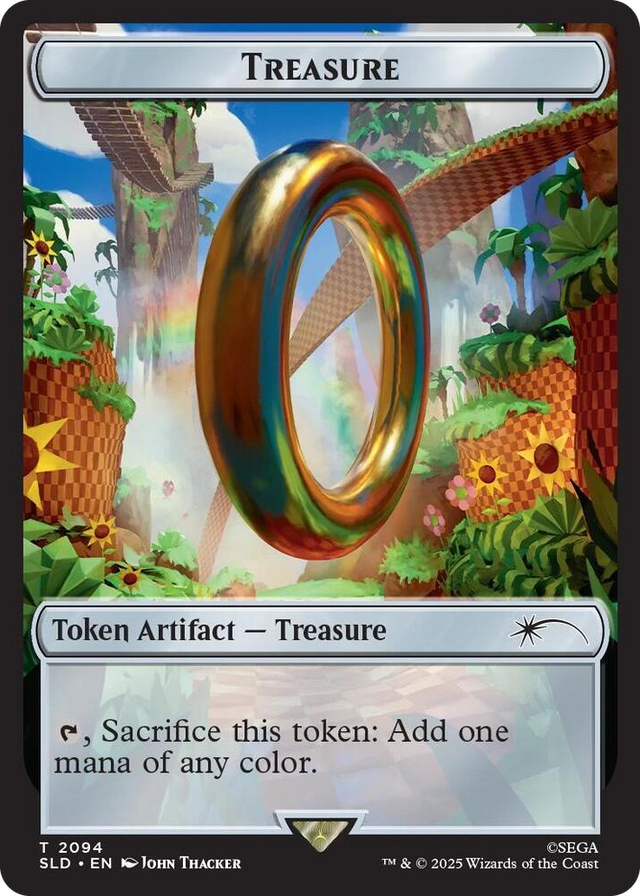 2094 Treasure Token (2094) T Secret Lair Drop Series