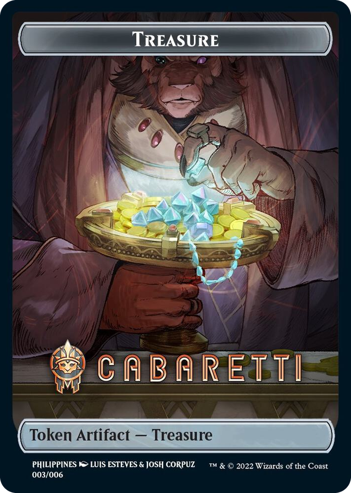 0003 Treasure Token (Cabaretti) [SEA Exclusive] T Streets of New Capenna