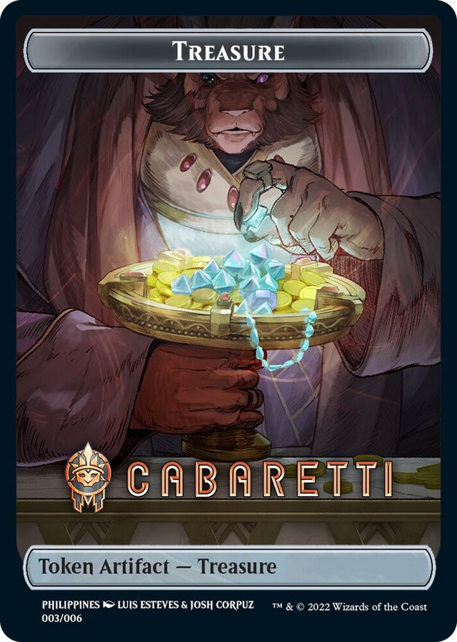 0003 Treasure Token (Cabaretti) [SEA Exclusive] T Streets of New Capenna