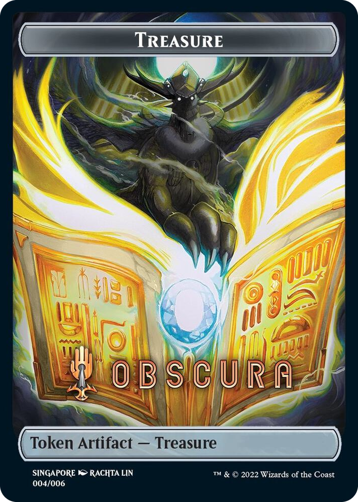 0004 Treasure Token (Obscura) [SEA Exclusive] T Streets of New Capenna