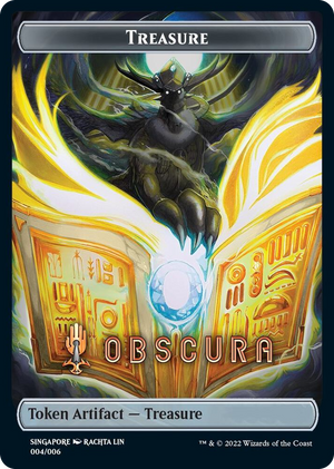 0004 Treasure Token (Obscura) [SEA Exclusive] T Streets of New Capenna