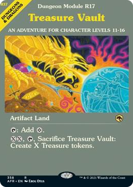 0358 Treasure Vault (Dungeon Module) R Adventures in the Forgotten Realms