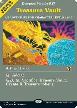 0358 Treasure Vault (Dungeon Module) R Adventures in the Forgotten Realms