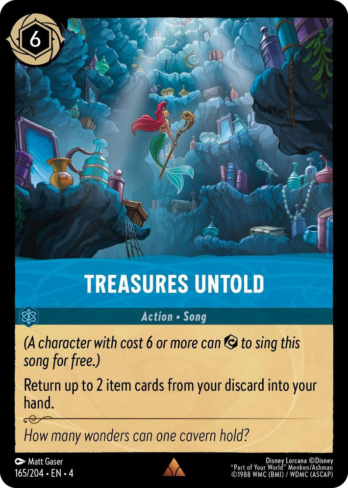 0165 Treasures Untold Rare Ursula's Return
