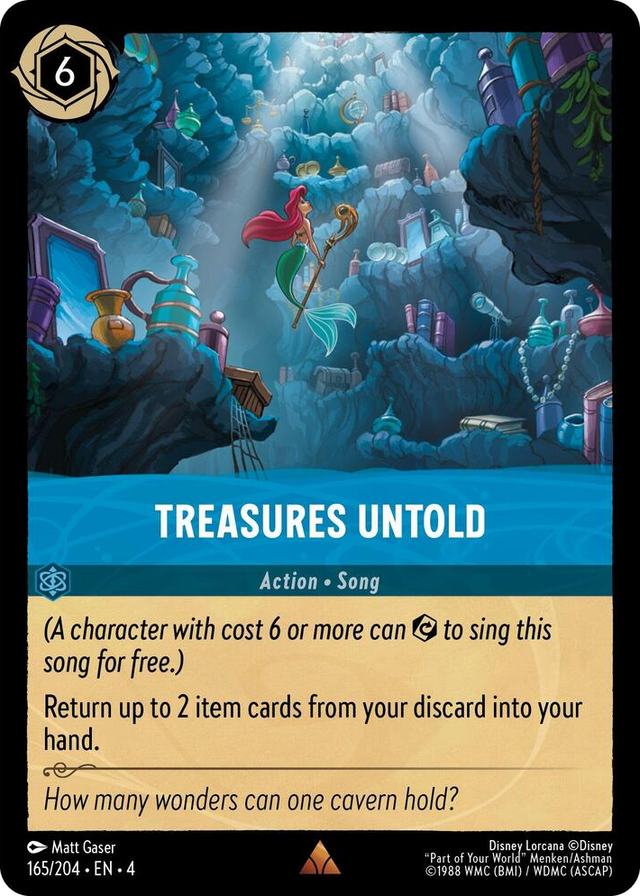 0165 Treasures Untold Rare Ursula's Return