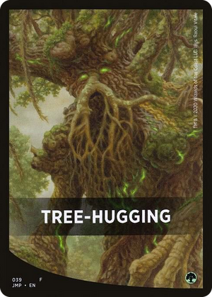 0039 Tree-Hugging Theme Card T Jumpstart