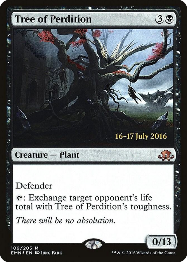 0109 Tree of Perdition M Prerelease Cards