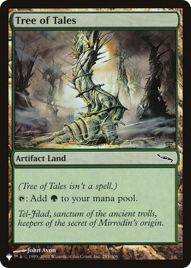 Tree of Tales #285 C - The List Reprints Pokemon card