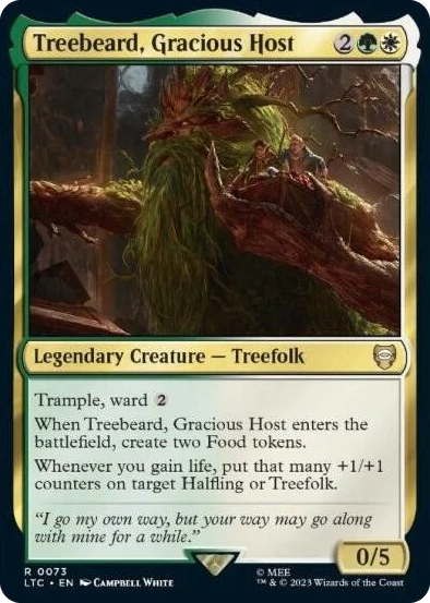 0073 Treebeard, Gracious Host R Commander: The Lord of the Rings: Tales of Middle-earth
