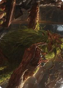 0067 Treebeard, Gracious Host Art Card S Art Series: Universes Beyond: The Lord of the Rings: Tales of Middle-earth