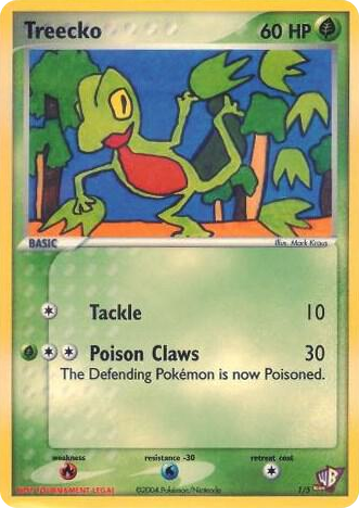 0001 Treecko Promo Kids WB Promos