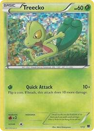 0001 Treecko Promo McDonald's Promos 2015