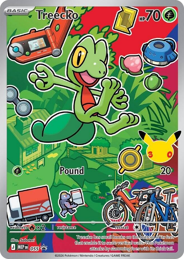 0055 Treecko -  055 Promo First Partner Collection 2026