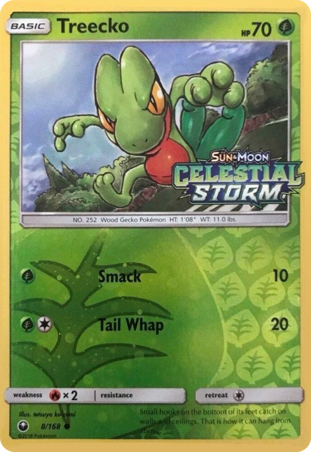 0008 Treecko - 8/168 (Toys R Us) Promo Miscellaneous Cards & Products