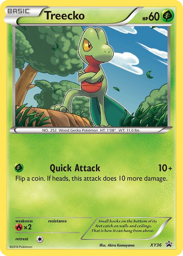 XY036 Treecko - XY36 Promo XY Promos