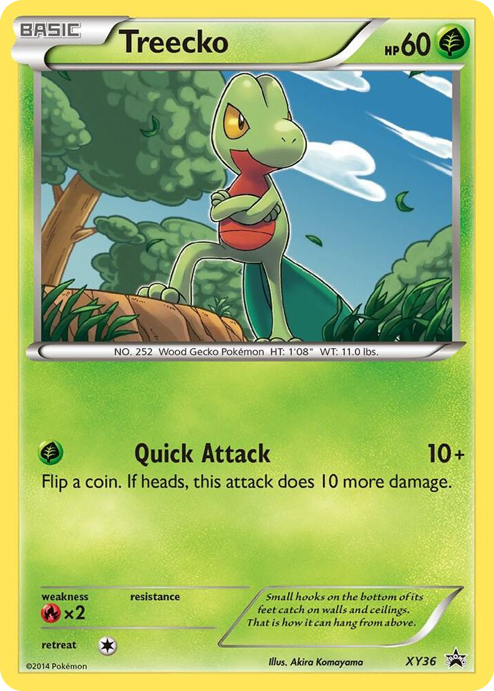 XY036 Treecko - XY36 Promo XY Promos