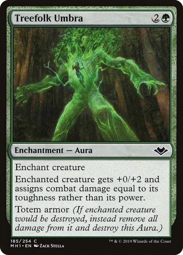 0185 Treefolk Umbra C Modern Horizons