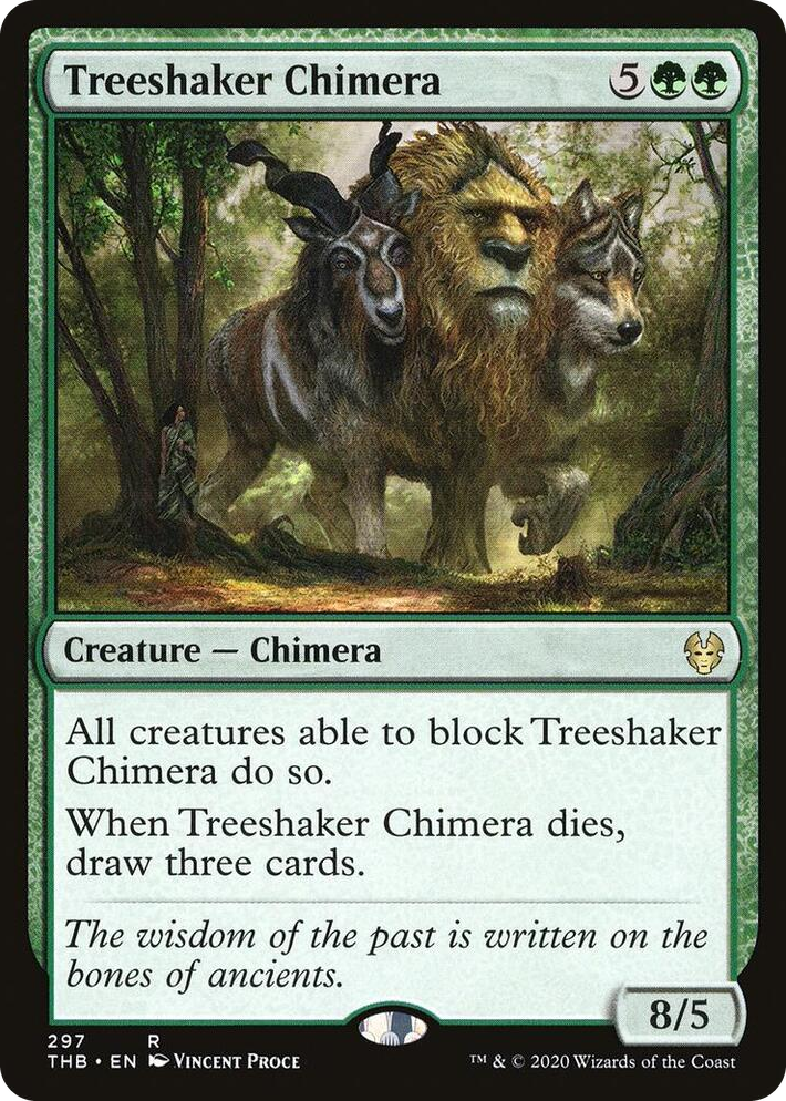 0297 Treeshaker Chimera R Theros Beyond Death