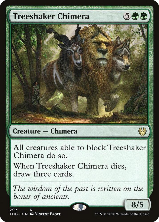 0297 Treeshaker Chimera R Theros Beyond Death