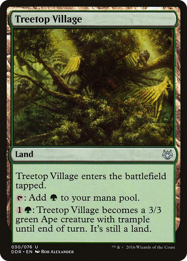 0030 Treetop Village U Duel Decks: Nissa vs. Ob Nixilis