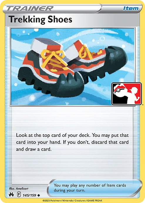 0145 Trekking Shoes Uncommon Prize Pack Series Cards